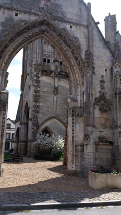 Saint Jean Church - Bombed in  WW2